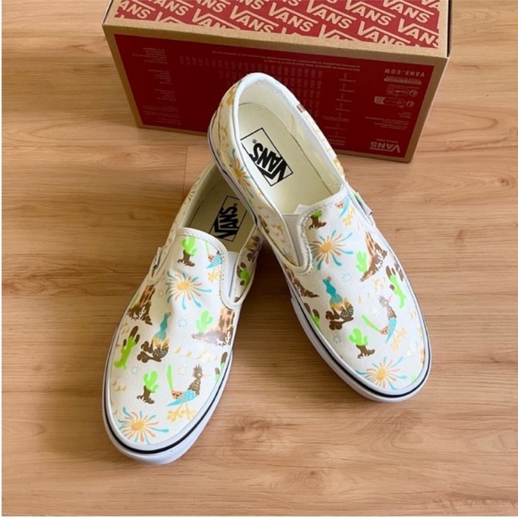 Vans Classic Slip-On Get Outdoor
Marshmallow Women 9.0 US Mens 7.5 US - Picture 8 of 11